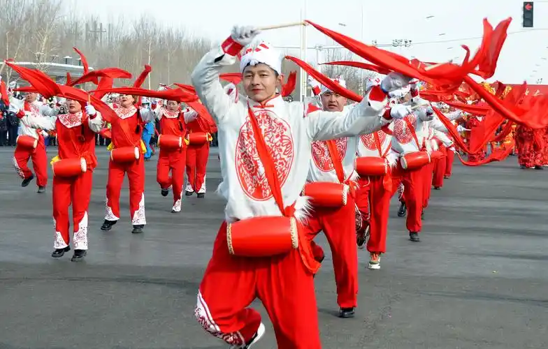 攒劲得很沙湾市2024年秧歌社火展演龙重登场