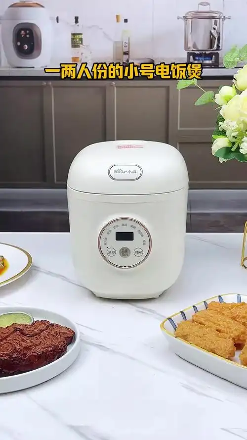 上班族学生党必备的迷你电饭煲来了,1.2升精巧容量小巧不占地方