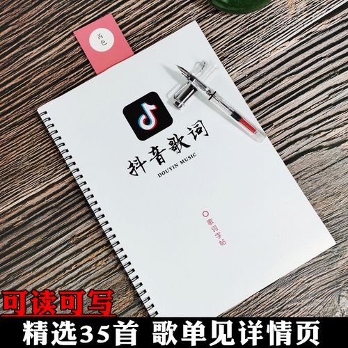 抖音歌词本字帖大学生女生钢笔临摹描红情书翩翩体奶酪体练字帖