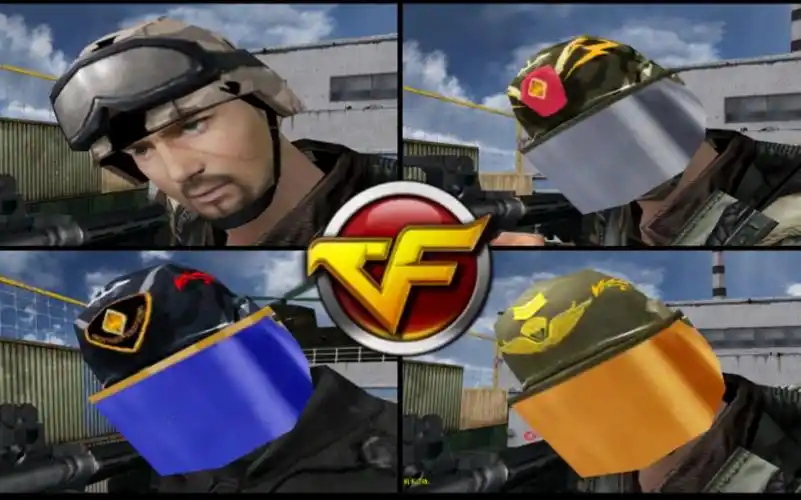 cf远古绝版"斯沃特专属头盔"十二年老玩家都没见过的玩意!