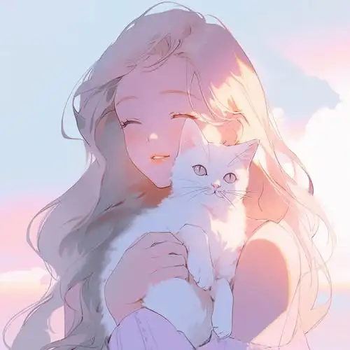 动漫头像|高颜值治愈系动漫风格女头_网络