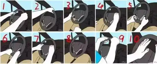 超准测试开车时握方向盘姿势暴露了你的性格