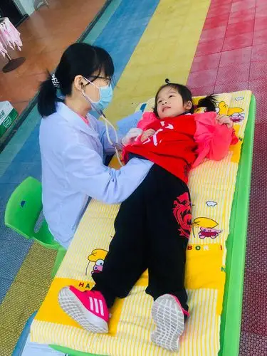 "健康护航·茁壮成长"——同心实验幼儿园健康体检活动