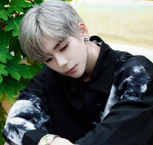 青木亚麻灰,这款当初深受男明星女明星青睐的发色,几乎每个染出来的都