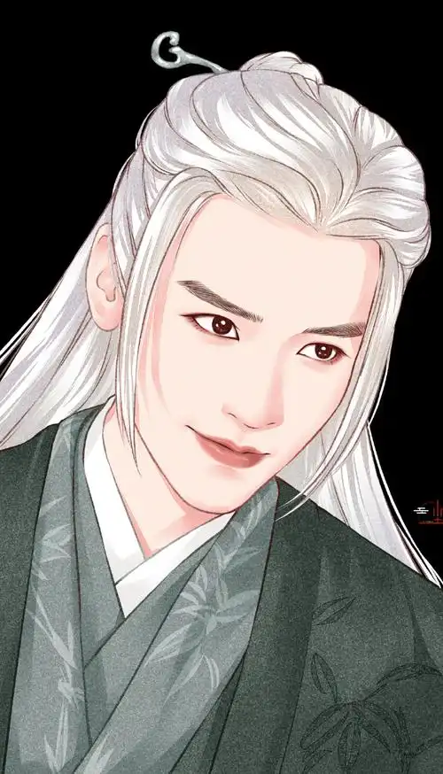 龚俊#【饭绘|水彩|温客行】那些年为@龚俊simon的勾勒的墨迹早期作品