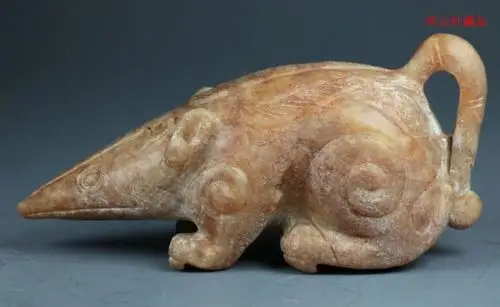 [转载]祥云轩商周玉器收藏与研究之107 鼠有神气