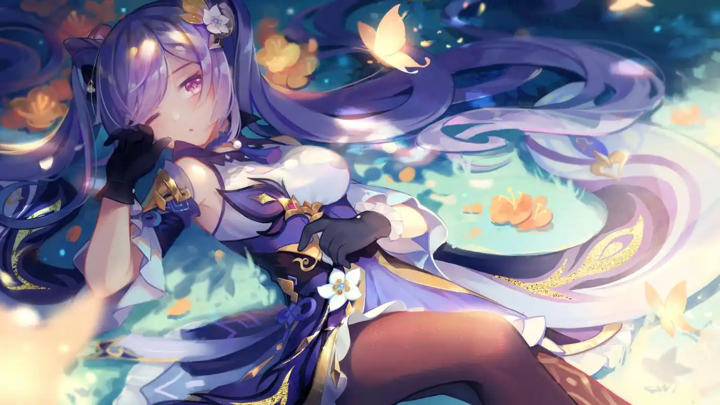 原神,刻晴动漫美图合集,高清动漫壁纸