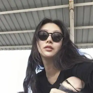 精选眼镜控女头女生头像图片回车桌面