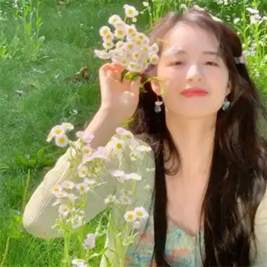 森系感拉满的ins风治愈系女头_女生头像_美头网