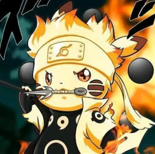 火影当四大男神变身皮卡丘六道仙人帅炸网友想抱佐助回家