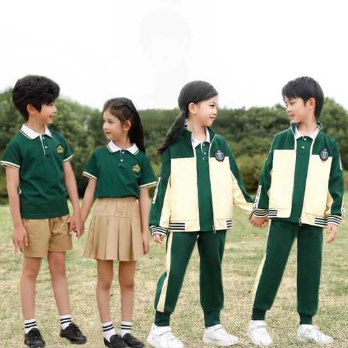 幼儿园园服儿童演出服毕业照服装中小学生校服教师园服夏季套装