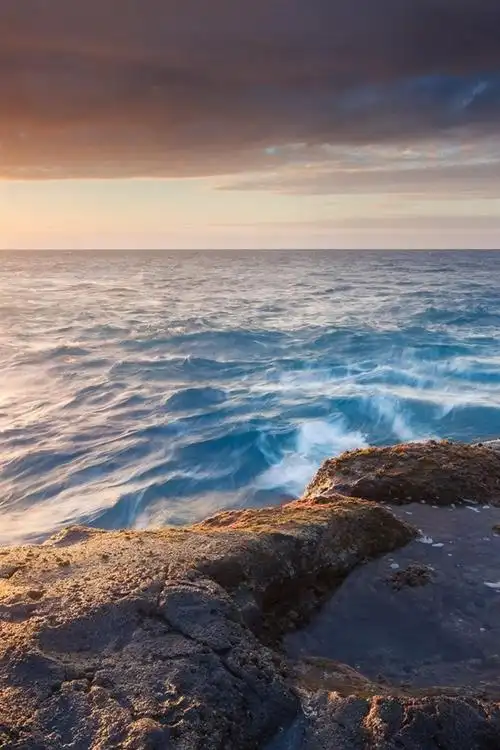 壁纸 大海,日落,沙滩,海浪,云 1920x1200 hd 高清壁纸, 图片, 照片