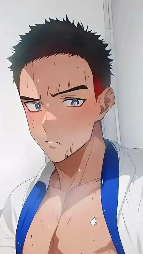 关键词: 眼镜 少年感 短发 日漫 氛围感 动漫男高 红色瞳 - 抖音