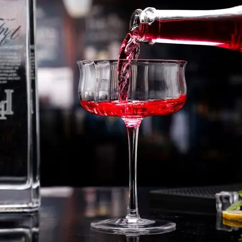 无铅水晶玻璃马天尼杯阔口个性鸡尾鸡尾酒酒杯酒吧酒杯