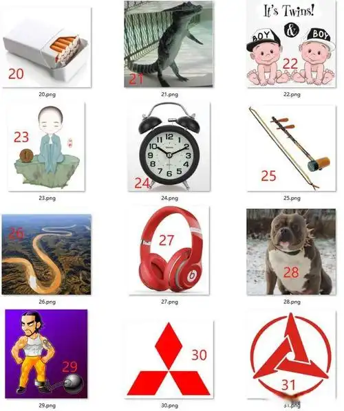 孩子在幼儿的时候,记忆抽象的数字是有难度的,但记忆图像就更加容易