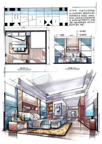 浅析室内设计考研手绘快题经验