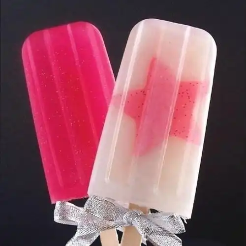 炎夏最美的风景彩虹般缤纷的冰棍