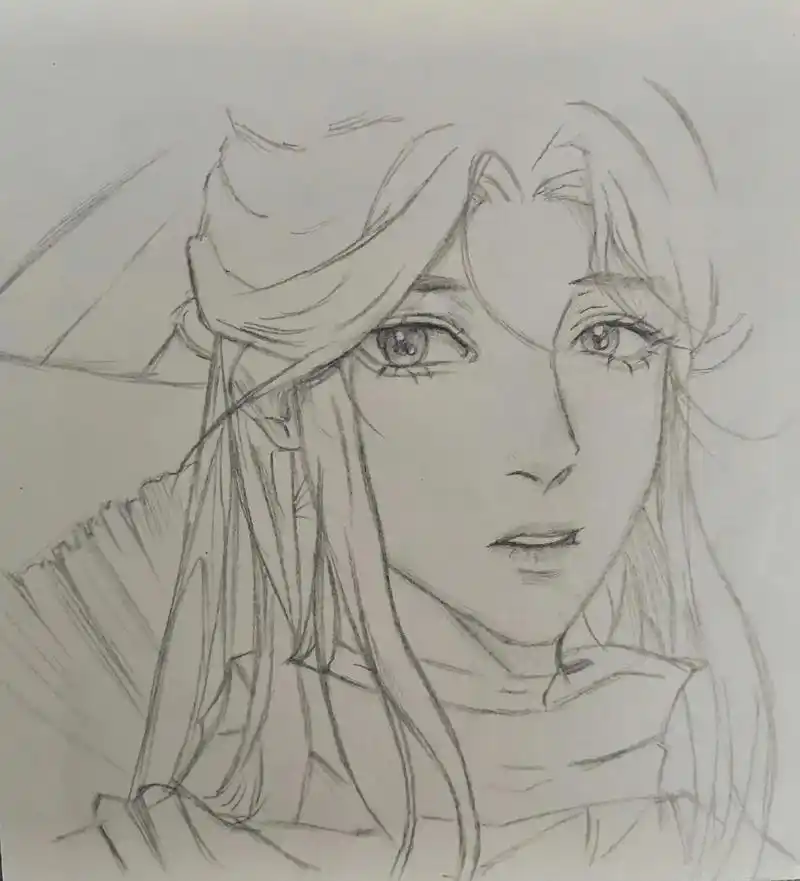 手绘动漫人物 #漫画女孩 #手绘 #灵魂画手  - 抖音