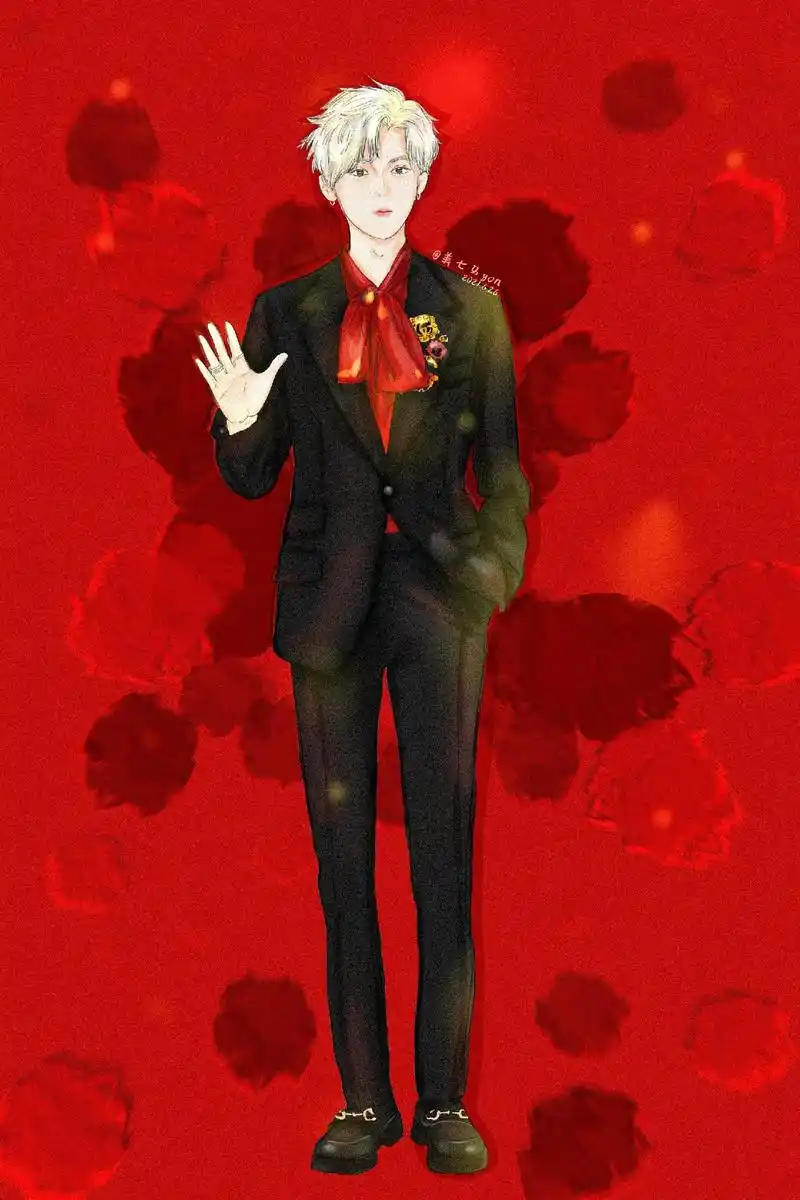 鹿晗 #漫画鹿 #绘画  949494 - 抖音