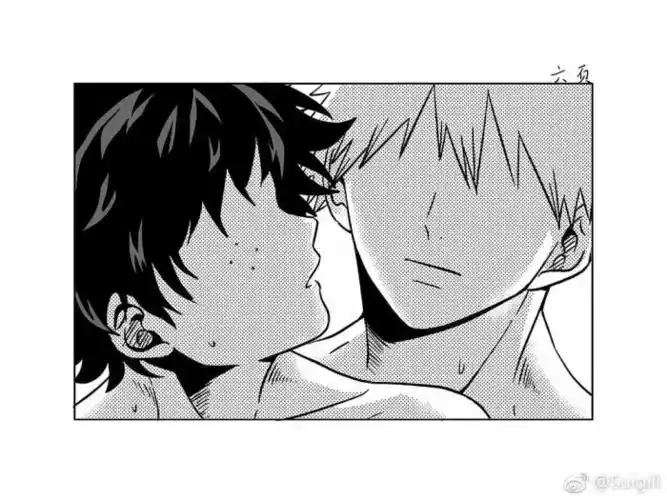 我的英雄学院胜出 画师微博@suigill