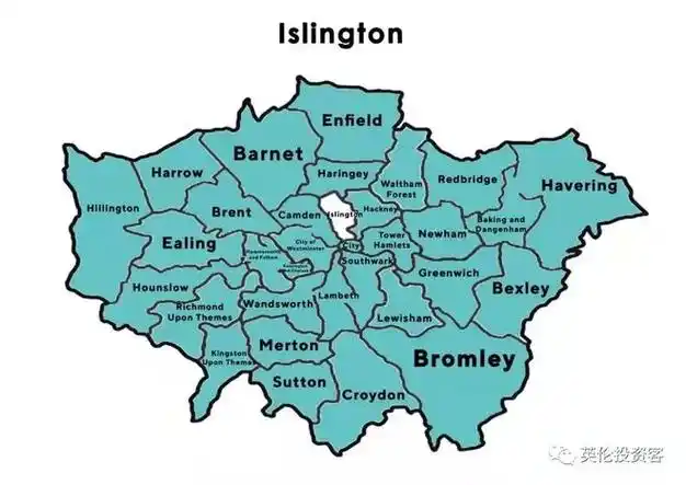 从地理位置来看,伊斯灵顿南部与伦敦金融城(city of london)接壤,西边