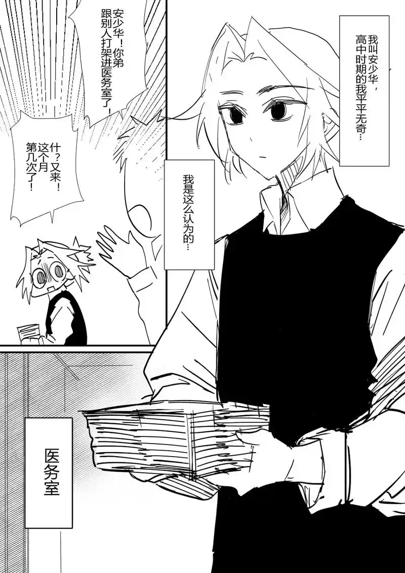 原创漫画.bl骨科年下[为兄则刚]很久之前画的,感觉好像有几 - 抖音