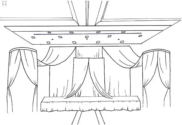 舞台怎么画?图?