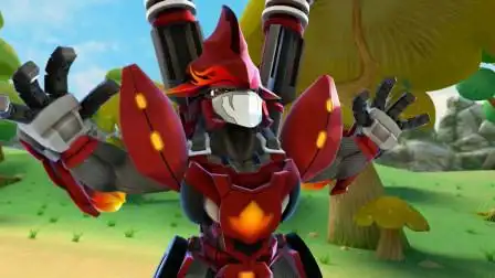 猪猪侠:超人强被烈焰打昏,波比赶紧回基地报信