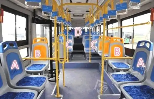 心理测试:坐公交车你最喜欢哪个位置?测出你最真实的性格状态!