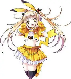 女孩皮卡丘头像图片_头像图片_扣扣乐园