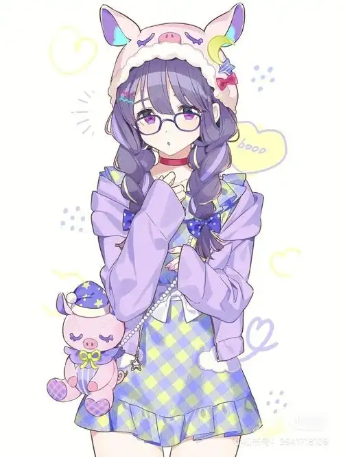 动漫人物形象临摹素材