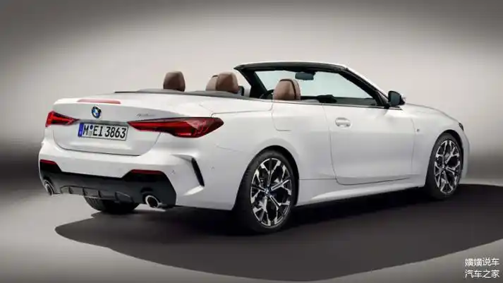 新款宝马4系双门轿跑车官图发布敞篷版更帅气