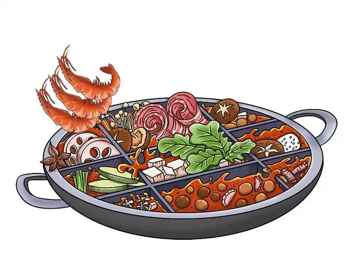 手绘 火锅大餐|插画|创作习作|种花兔 - 原创作品 - 站酷 (zcool)