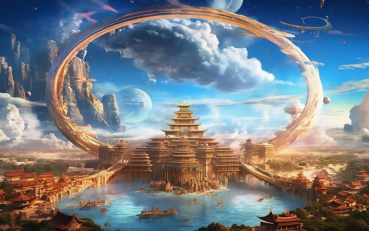 ai壁纸164期修仙场景——天庭-画质不如那啥-默认收藏夹-哔哩哔哩视频