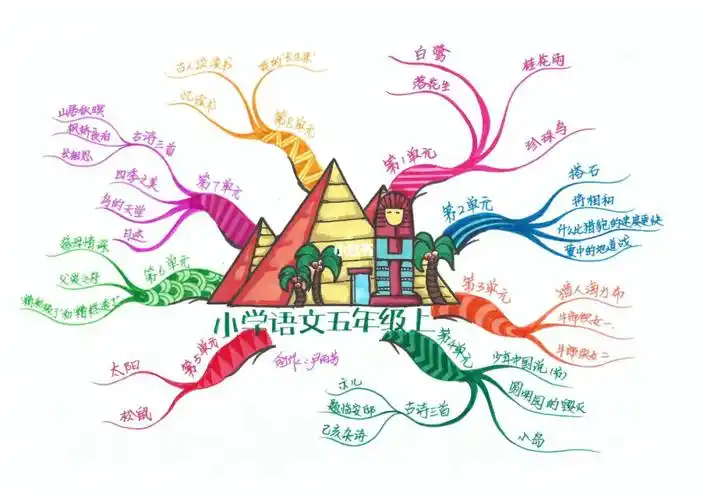 78挖到宝了五年级上册预习思维导图