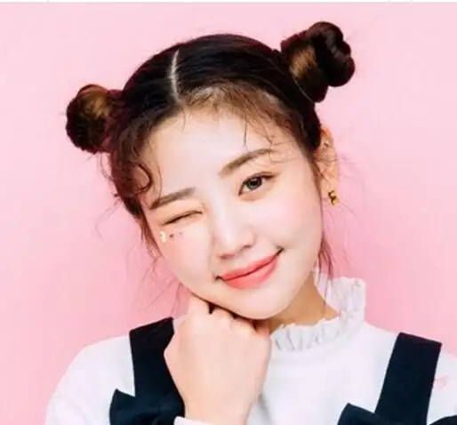 女生双丸子盘发发型 可爱又超萌_丸子头_西子美发网