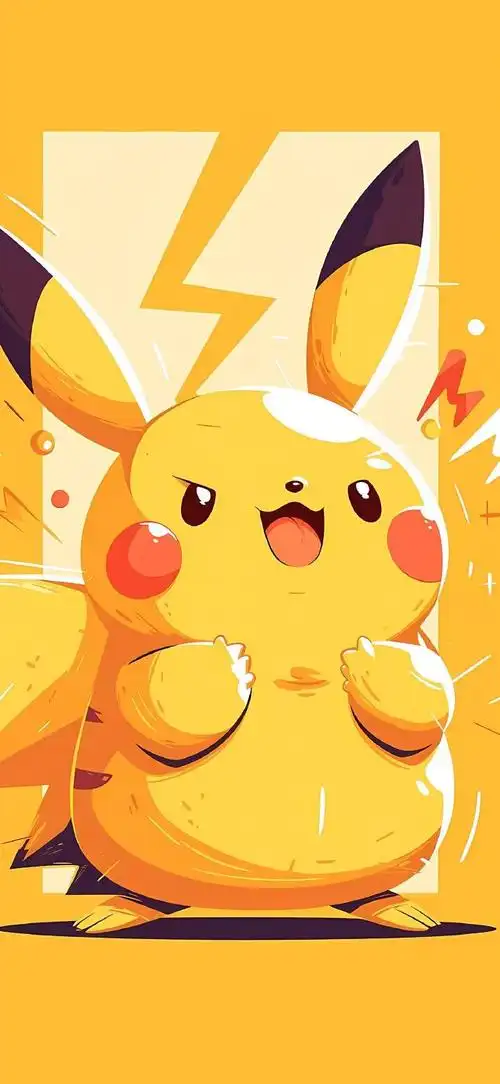 精灵宝可梦 可爱皮卡丘壁纸#壁纸
