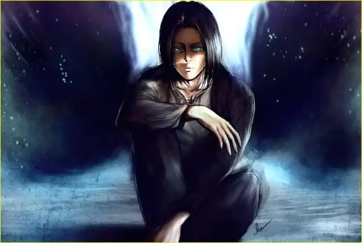 艾伦原本进入马莱的时候遇到了一个小偷男孩,现在艾伦居然用超大型