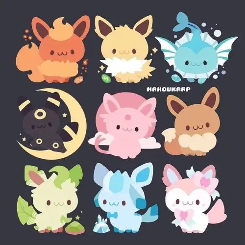 神奇宝贝 q 小精灵 可爱 - 堆糖,美图壁纸兴趣社区