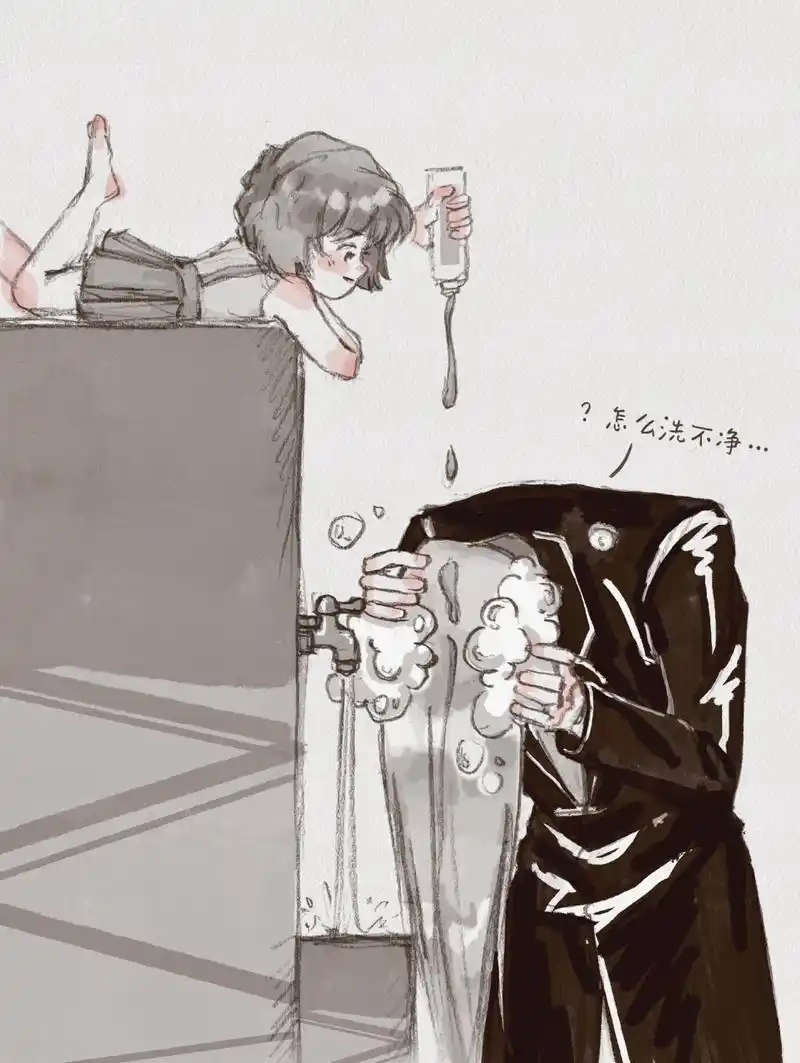 琴酒追鲨雪莉二十年的原因找到了 画了老梗,皮皮雪莉狂加洗发露导致