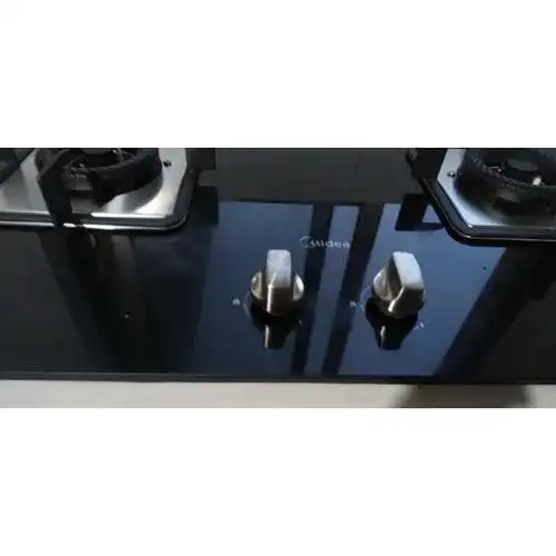 美的midea燃气灶jzyq216b钢化玻璃燃气灶大火力一级能效灶具台嵌两用