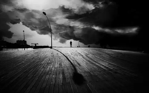 印象主义:灰色的阴影 梦幻摄影黑白风光风景宽屏壁纸壁纸图片