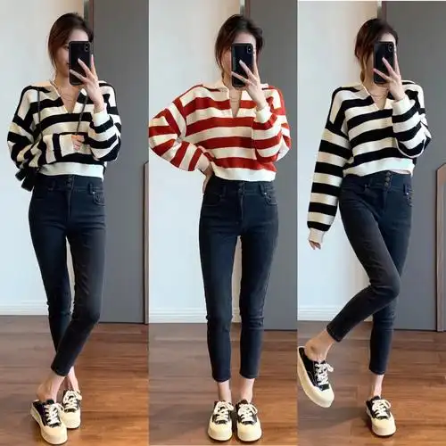 怎么会有这么好看的小脚裤