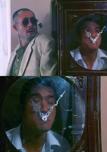 下面是梁家辉和光头的角色在电影里的一些片段.