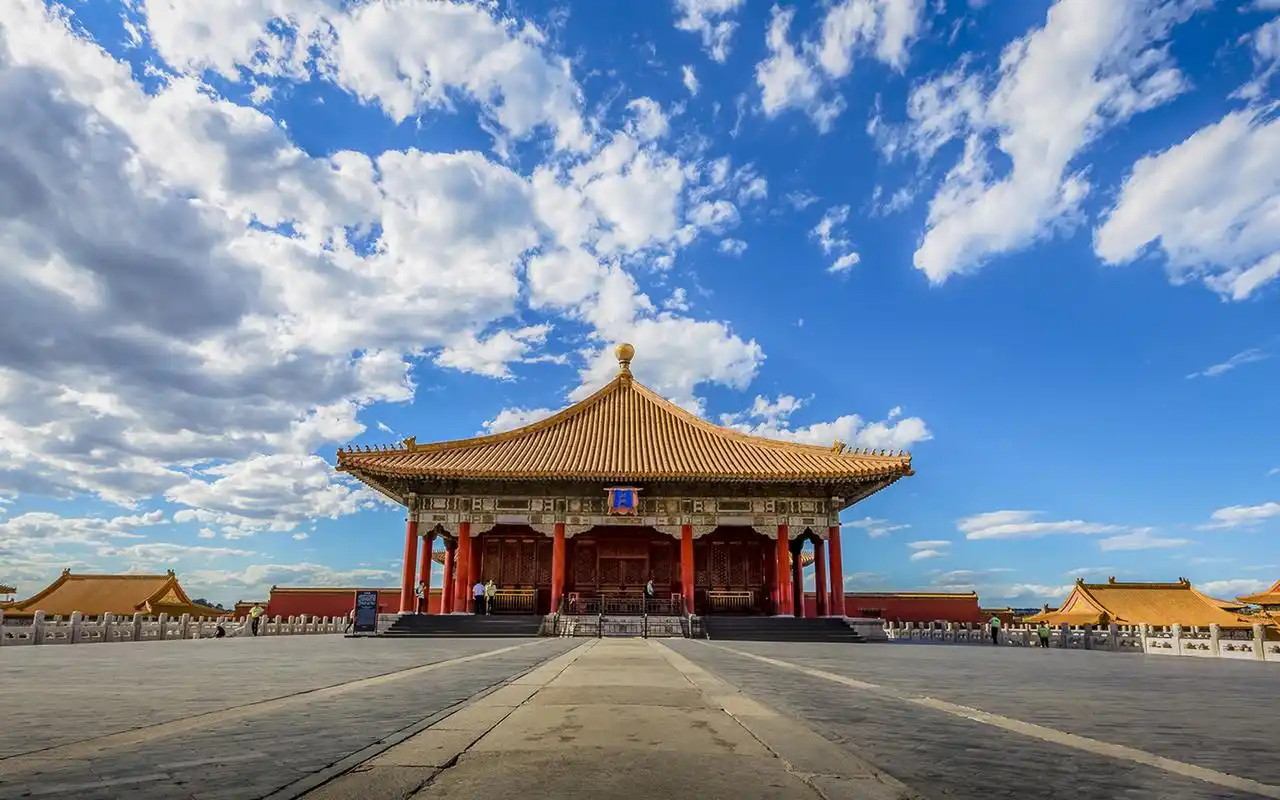 雄伟故宫风光高清桌面壁纸