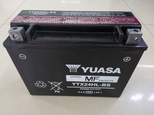 庞巴迪汤浅ytx24hl摩托车电瓶三轮宝马哈雷春风游艇摩托车电瓶