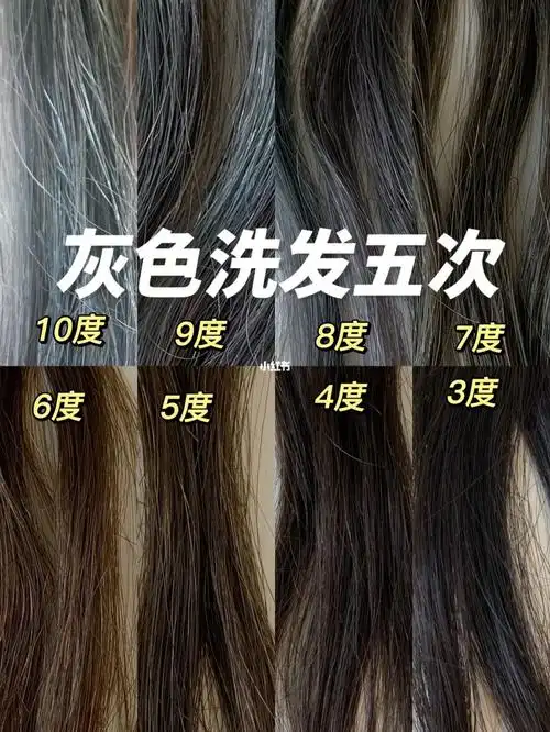 (尔康手)头发漂色褪色 除非完全褪色到十度不然还是会有黄色素在头发