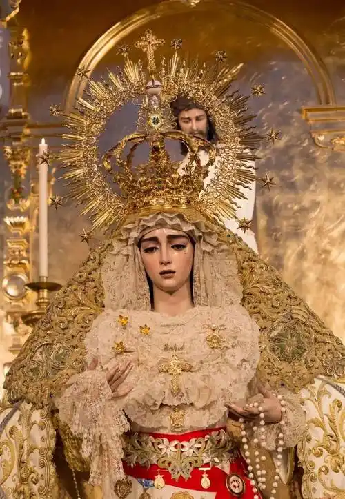 圣母苦相简直把我美哭了!唯美艺术的后劲实在太大_玛利亚_圣母_形象