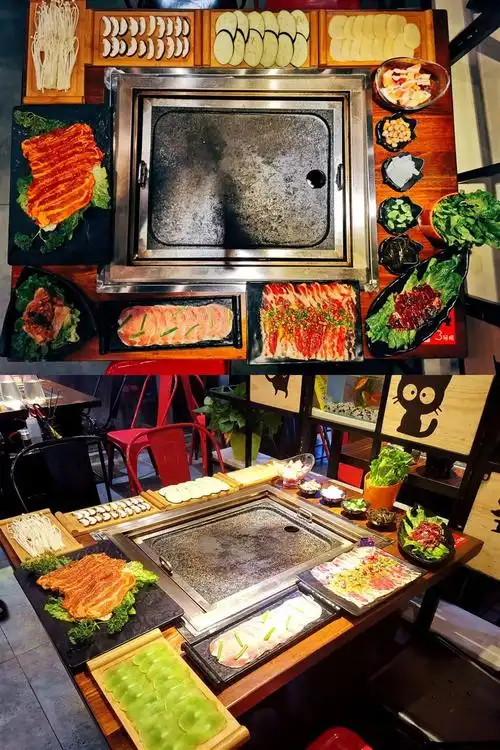 超治愈的烤肉宴来啦88元限时抢购喵姐烤肉超值4人套餐荤菜好运牛骰子