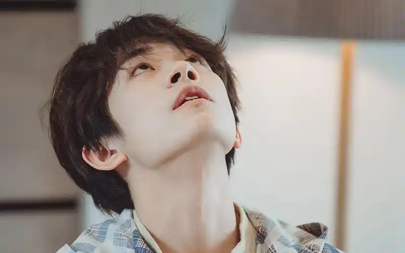 小鲜肉易烊千玺清爽干净卷发阳光迷人写真,大陆明星-回车桌面